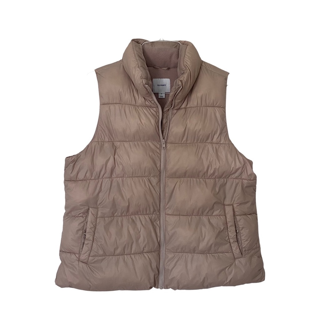 Old Navy Neutral Puffer Vest